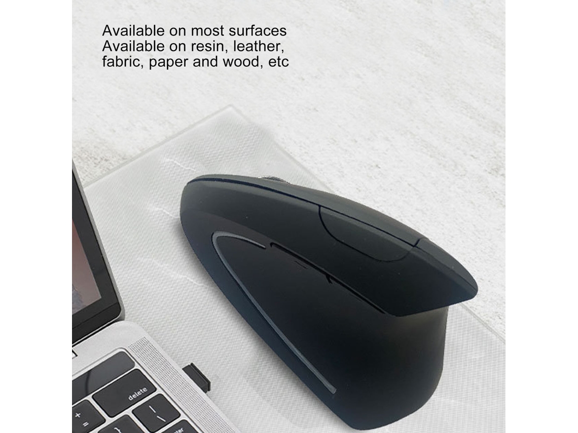 Aetheria mouse Vertical Sem Fio Ergonômico Ajustável Dpi com Iluminação Silencioso para Gaming e Trabalho
