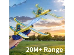 Mali lançador de Aviões de Brinquedo Epp para Crianças Brinquedos de Avião Ao Ar Livre 2 Unidades