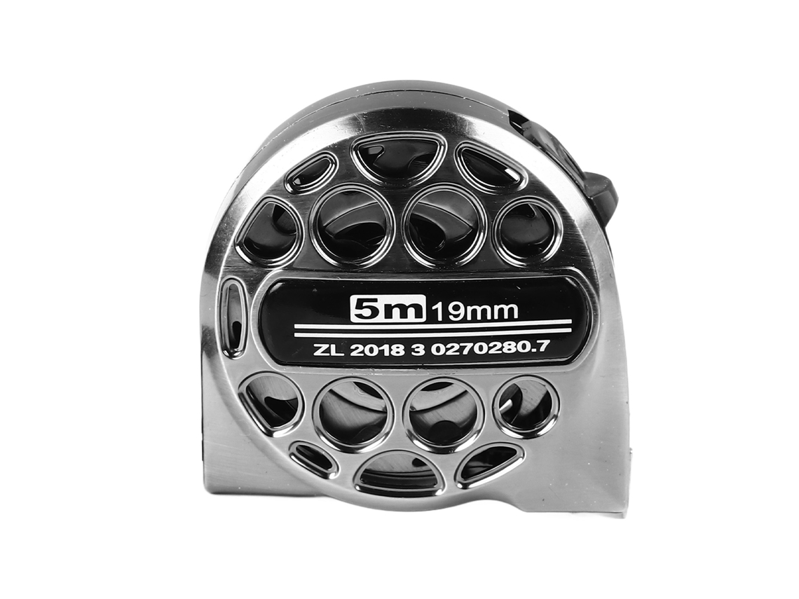 Cinta Métrica 5m Acero Inoxidable Retrátil Store