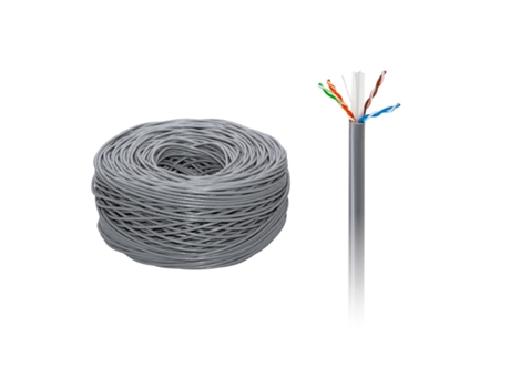 Cabo Cobre para Computador Utpcat6e Par Trançado Cabletech