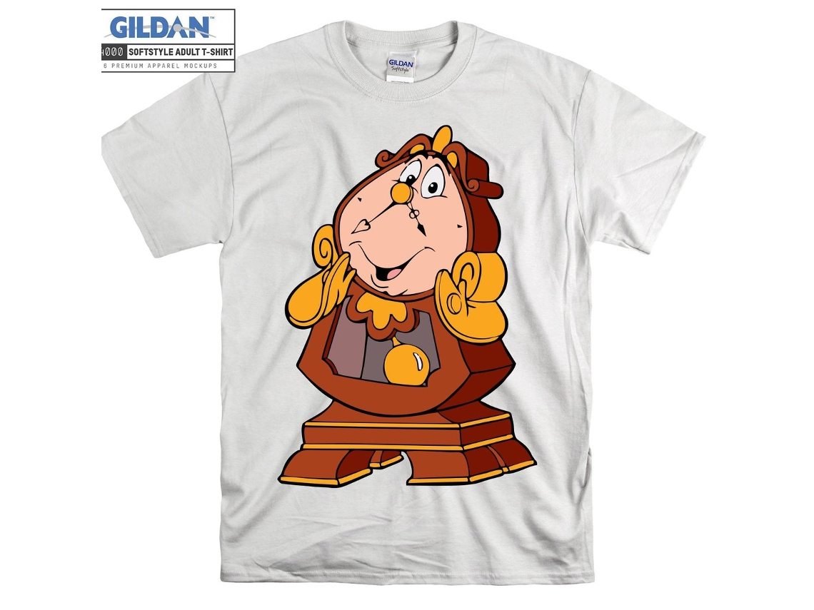 T-shirt Rockinstone Beauty And The Beast Cogsworth Funny Art Hoodie(s)