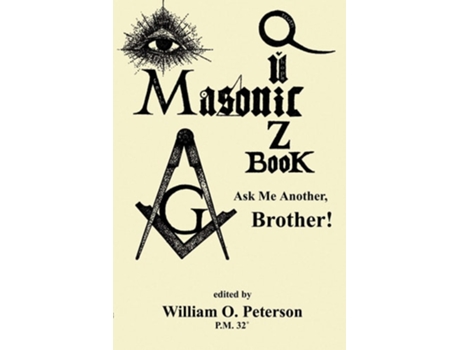 Livro Masonic Quiz Book de William Peterson ( Inglês )