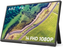 Monitor Portátil Arzopa A1s 14"  Fhd  1080p  Display With Dual Speakers  A