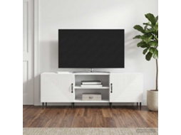 Vidaxl Gabinete Para Tv 150 X 31 X 50 Cm Branco Brilhante