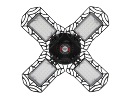 Lâmpada Mineração 80w 96led E27/e26 Ventilador 85 265v