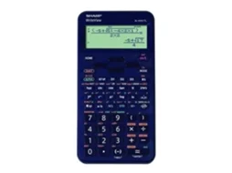 Calculadora Científica Elw531tlb 420 Funções Tela Lcd 96x32 Cor Azul Alimentação Por Bateria Sharp