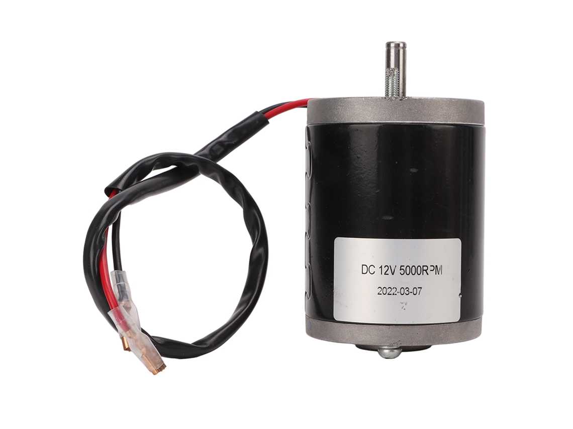 Motor de Escova 12V 120W Alta Velocidade 5000rpm com Eixo D S/MARCA