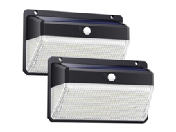 Luz Solar LED Externa 158 com Sensor de Movimento Nova Line à Prova d'Água Lana Wireless