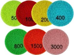 Mini Discos De Polimento Diamantados, Conjunto Lixa Resina 50mm