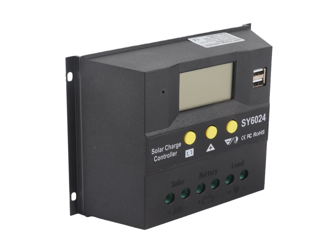 Controlador Solar Laxiscreed 80a Com Adaptação Automática 12v/24v E Sonda De Temperatura