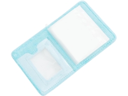 Luxshiny Álbum Pochettes Pvc Remplaçáveis Foto De Coleção Em Peluche Bleu Protège Cartes Pour Voyage Ou