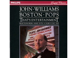 CD John Williams  - Boston Pops - Boston Pops, That's Entertainment, Pops On Broadway