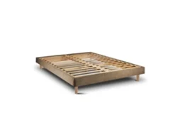 Estrutura de Cama Tribu Taupe Pés Redondos 200 X 120 cm