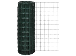 Vidaxl Cerca 25 X 1,2 M Aço Verde