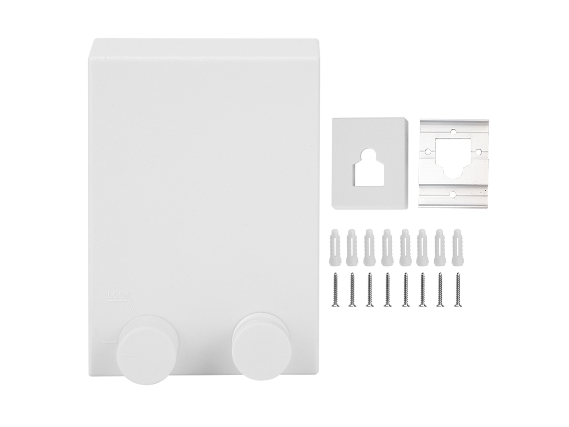 Corda Retrátil para Secar Roupas 4,2m 20kg Aço Inoxidável Parede 9021w