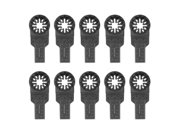 10 Peças De Lâmina De Serra Oscilante 20mm Universal Para Metal Madeira Ferramenta Multiuso Bosch