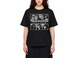 Rockinstone Terminator Dark Fate Groupshot Black Adult T-shirt Size:s