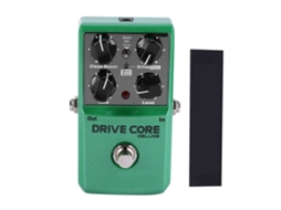 Pedal de Efeito para Guitarra Elétrica Core com Overdrive Analógico, 3 Modos e Bypass Verdadeiro AQUAFORGE