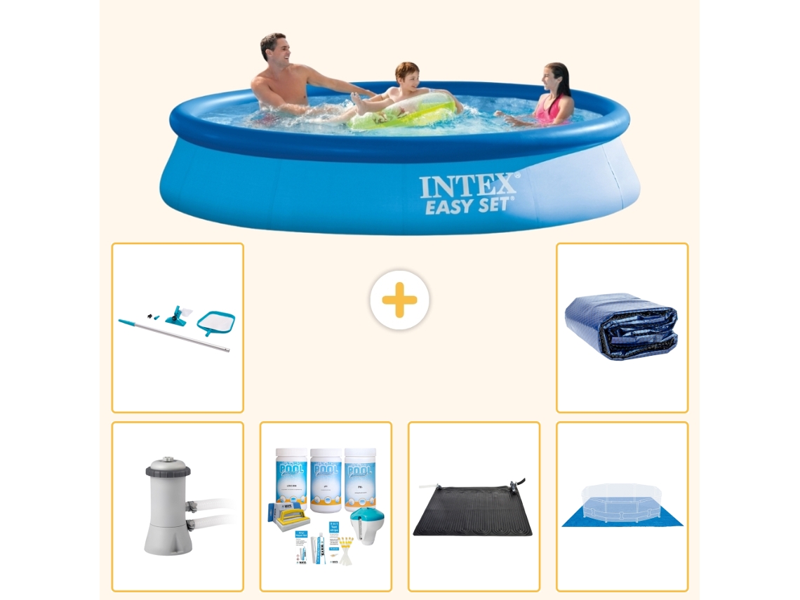 Intex Piscina Easy Set Redonda - 366x76 Cm - 7-peças S20237
