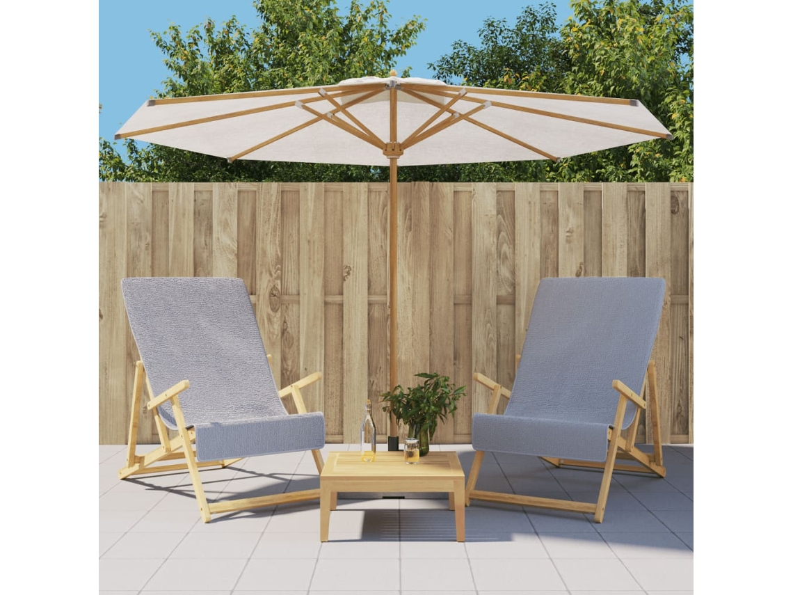 Vidaxl Toalhas De Praia 2 Pcs 60x135 Cm Tecido 400 Gsm Cinzento