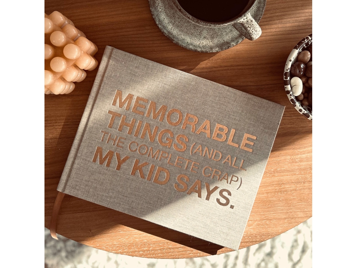 Coisas Memoráveis​​ Que Meu Filho Diz(em Inglês)(capa Dura, Inglês) BRILVIBERA (e Todas as Besteiras)