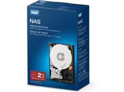 Disco HDD Interno WESTERN DIGITAL Desktop Networking (2 TB - SATA - 5400 RPM)