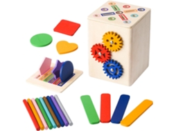 Brinquedo Educativo Para Crianças Pequenas: Classificação De Cores E