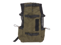 Mochila de Transporte para Gatos, Respirável, com Tela, Portátil, Tamanho G, Verde Grama AQUAFORGE