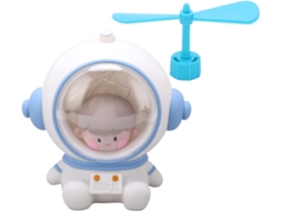 Luminária noturna infantil de LED com design animado suave.