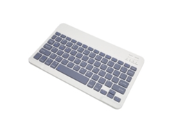 2026zentro-teclado Bluetooth Sem Fio 78 Teclas Ergonômico Ultra Fino Silencioso Recarregável Para Ios Android Windows Roxo Escuro