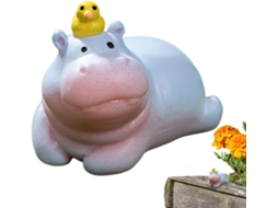 Estátua De Hipopótamo, Decoração De Mesa, Estatueta De Animal |