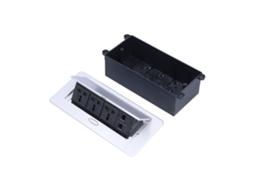 Tomada De Piso Embutida Laxiscreed Com Usb Para Computador E Telefone, 250v 13a