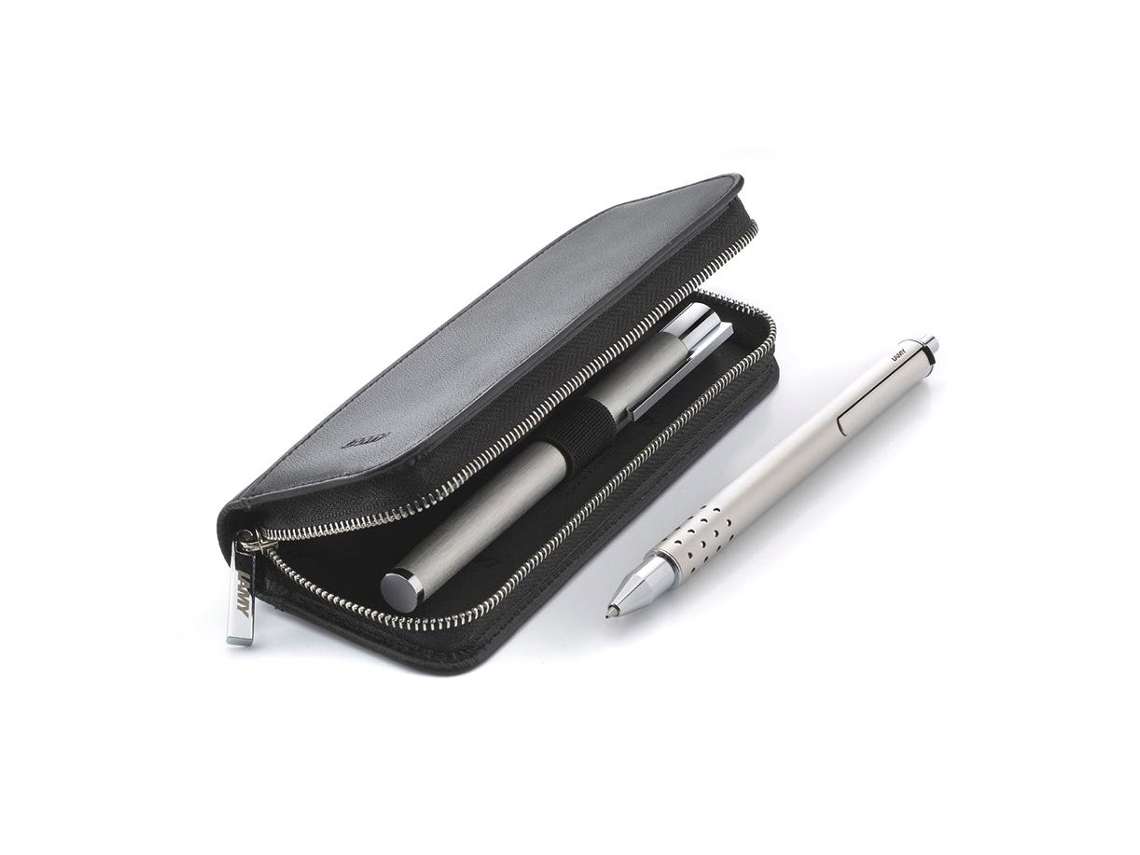 Estojo Lamy Zippered Leather Pouch 2 Peças A 403