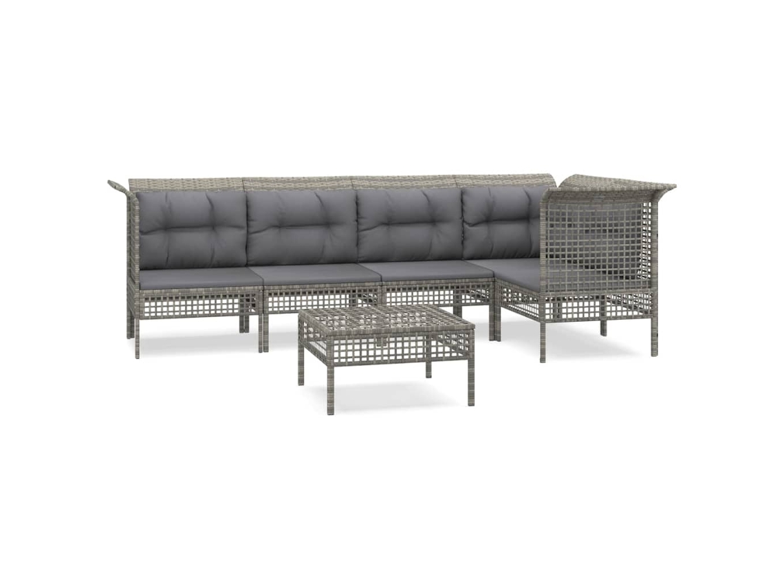 Garden Lounge Set, Garden Lounge Sets Vidaxl Cinzeto Rattan / Vime (n/a)