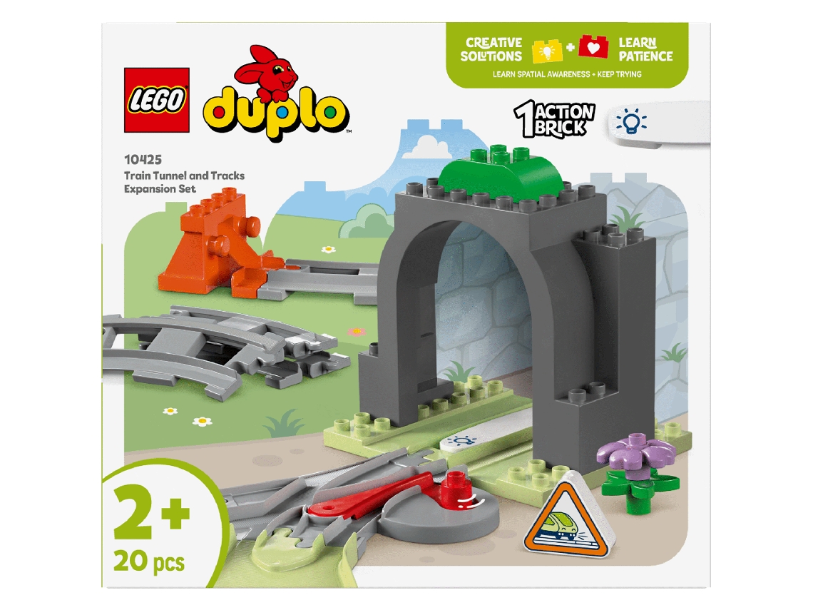 LEGO Duplo: Set de Expansão de Túnel e Carris para Comboio - 10425