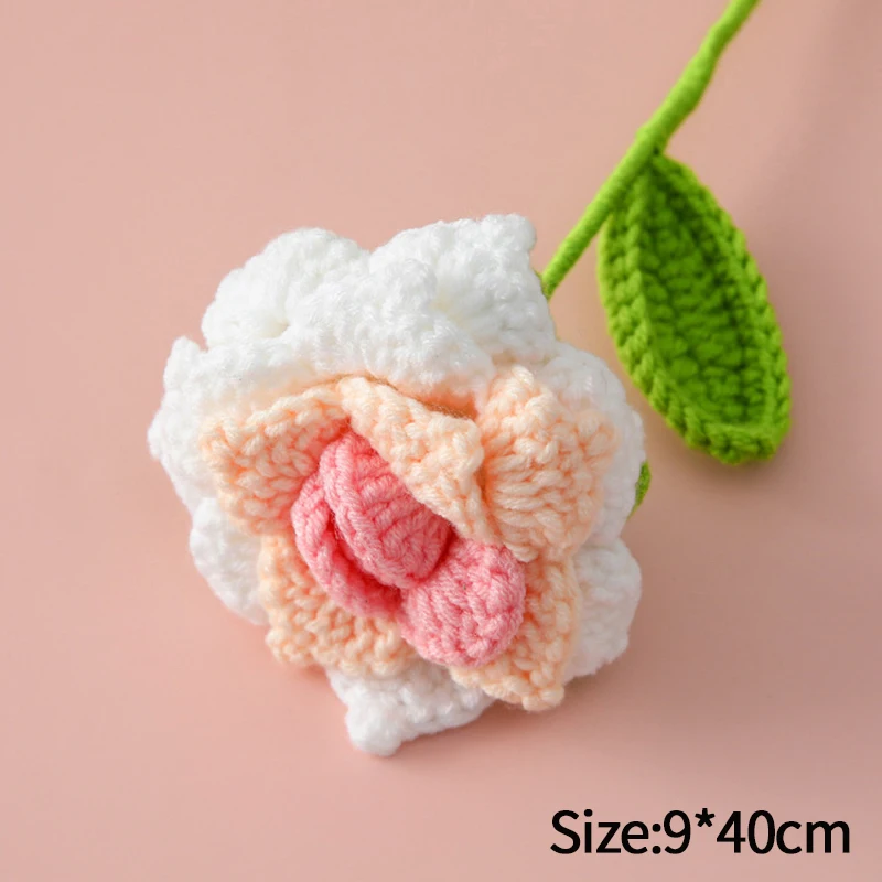 Flores De Crochê, Presente De Formatura Feito À Mão