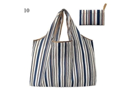 Sacola de Compras Feminina Reutilizável e Dobrável, Sacola Ecológica. GOKOCO