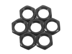 Conjunto De 50 Porcas Sextavadas Fixação Para Lâmpadas - Acessórios
