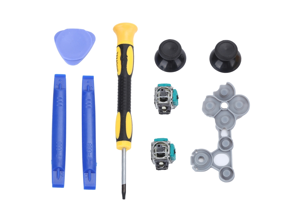 Kit Com Joysticks Analógicos 3d, Capa De Polegadas E Chave T8 Para Controle Xbox One