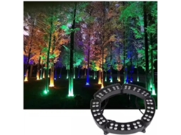 Luzes Paisagem Externas Refletor Led Árvores Prova Ip65 Iluminação Troncos Holofote 110 240v Jardins Pátios Amarelo 1 GOKOCO
