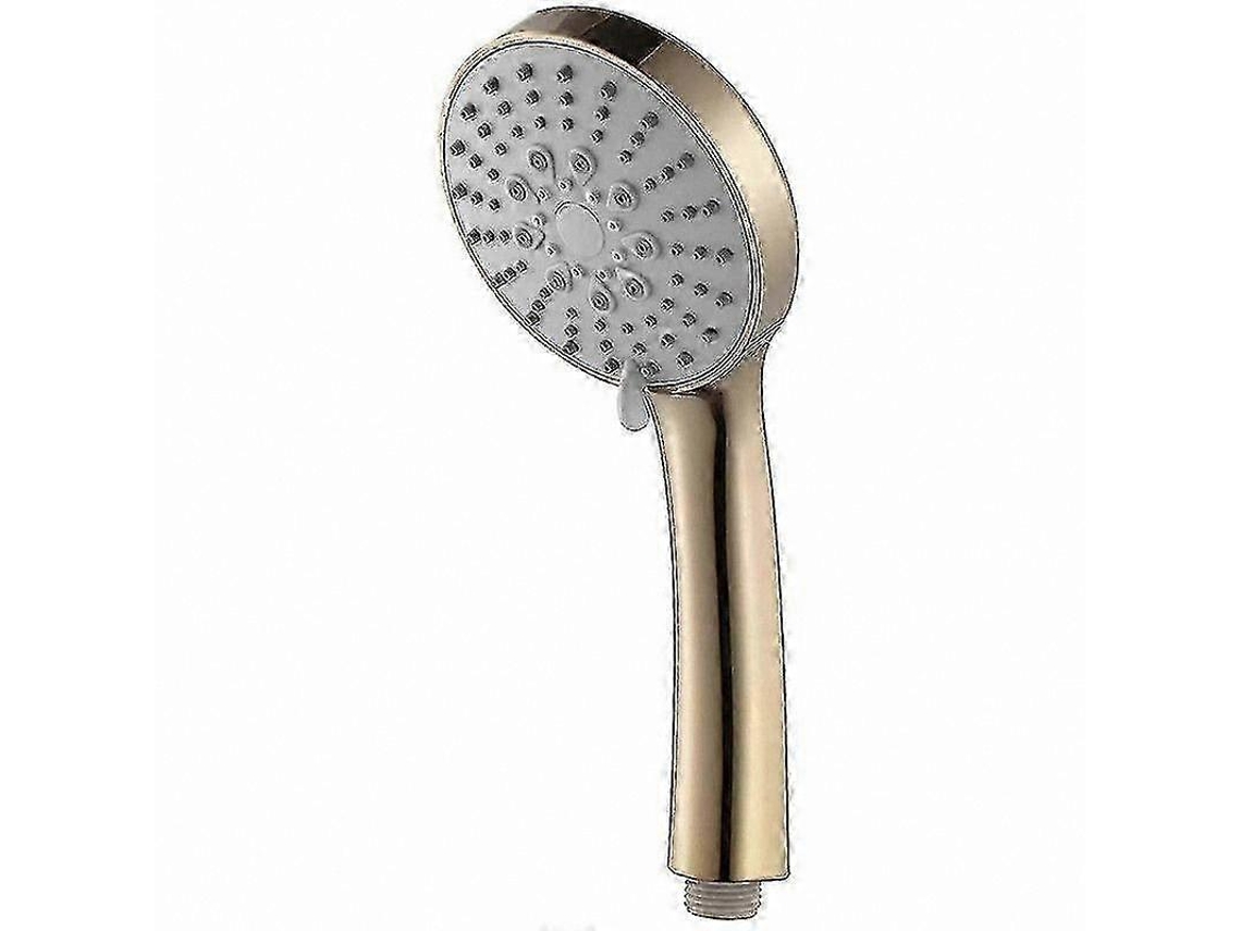 Lurelia Chuveiro Manual Alta Pressão Abs Dourado Economia De Água Massagem Filtragem