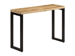 Console Table, Console Tables Vidaxl Marrom Madeira (n/a)