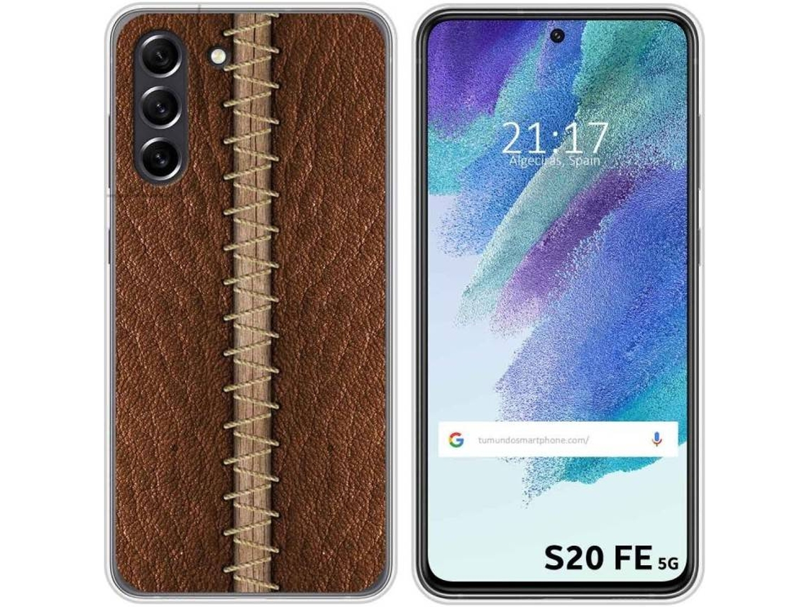 Capa Samsung Galaxy S21 FE 5G TUMUNDOSMARTPHONE Couro 01 Multicor