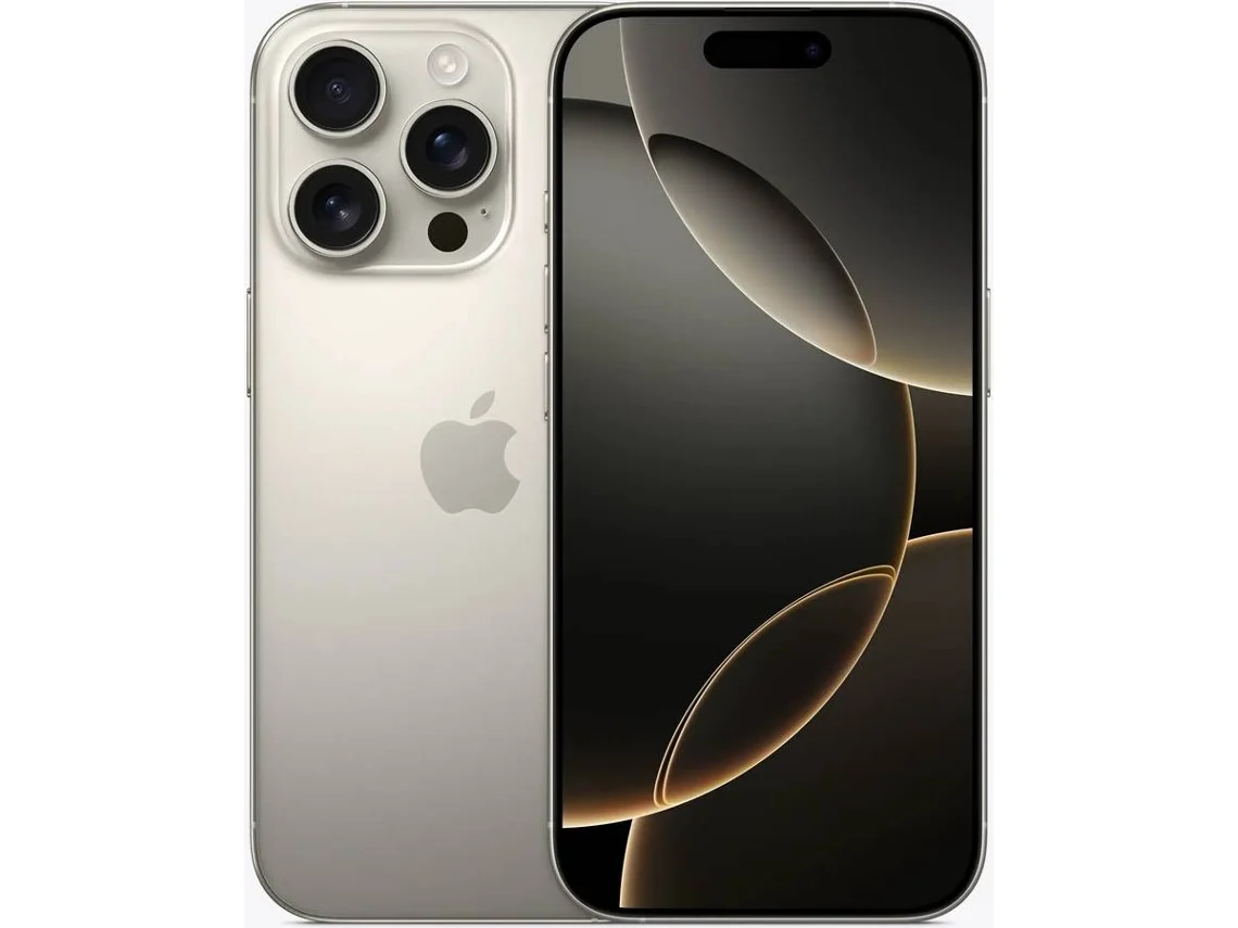iPhone 16 Pro APPLE (Recondicionado Reuse Como Novo - 6.3'' - 256 GB - Natural Titânio)