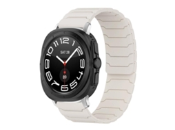 Bracelete Silicone Magnético para Samsung Galaxy Watch Ultra Starlight XIAOMOYU (47mm)