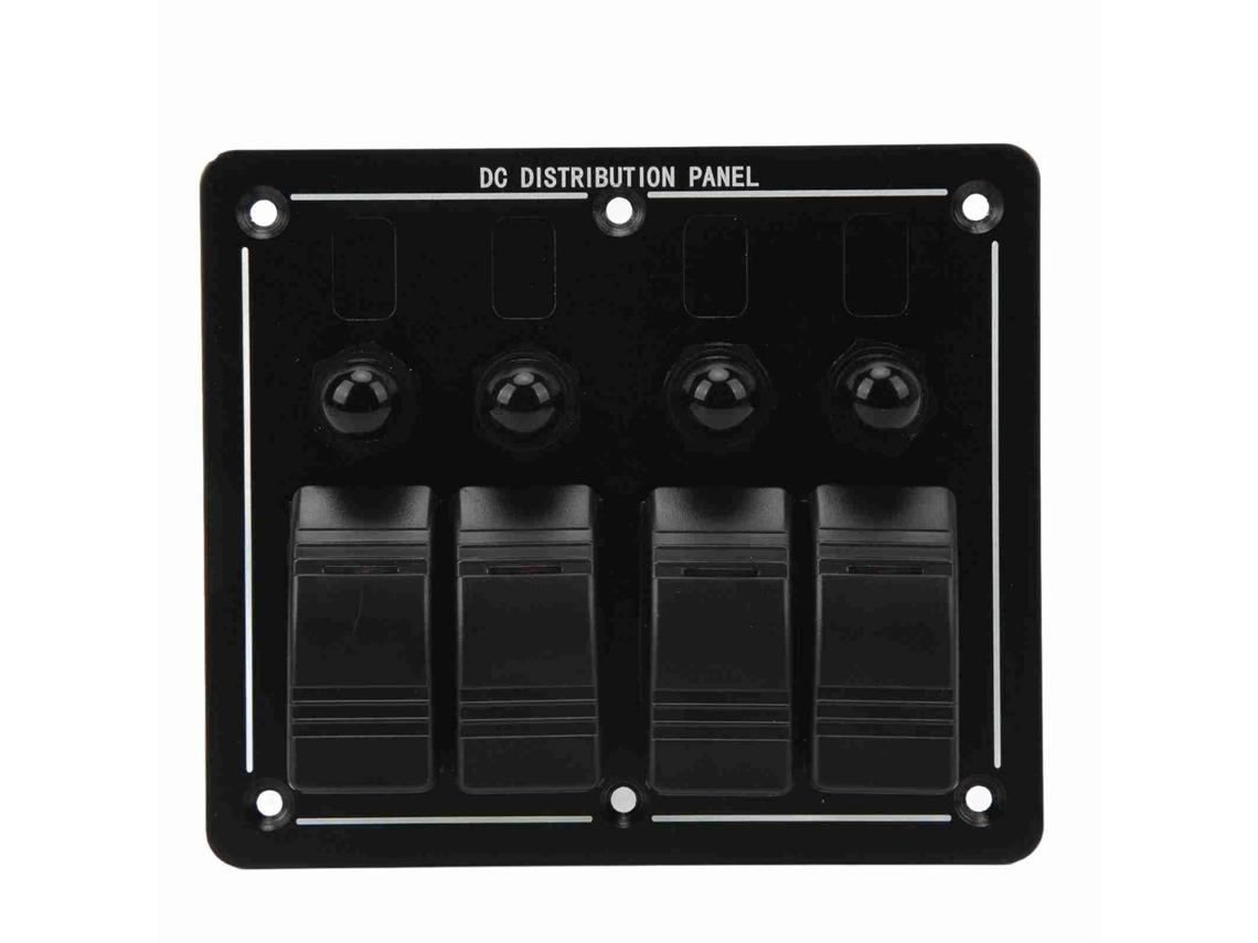 Painel de Interruptores 4 Vias 12 24v SFUSHOS