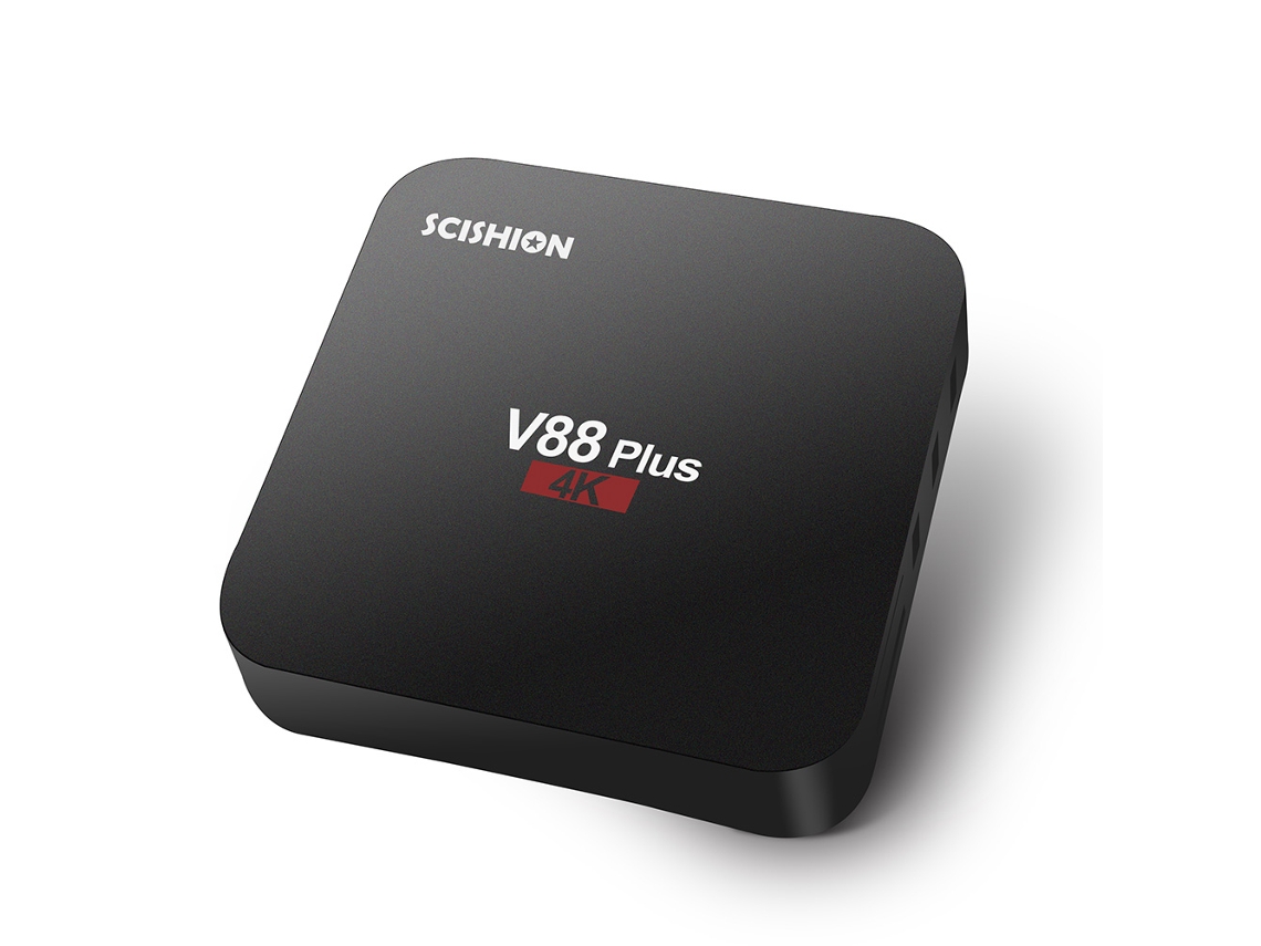 Scishion V88 Plus Android 8.1 Tv Box 4k Hdr10 2gb/16gb Wifi Media Player Ue