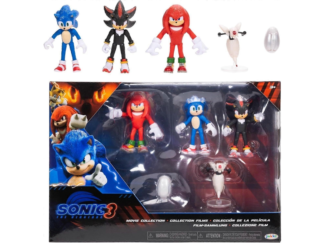 Multipack De Figuras De Ação Sonic, 2.5 Polegadas, Para Fãs Do Filmemulti
