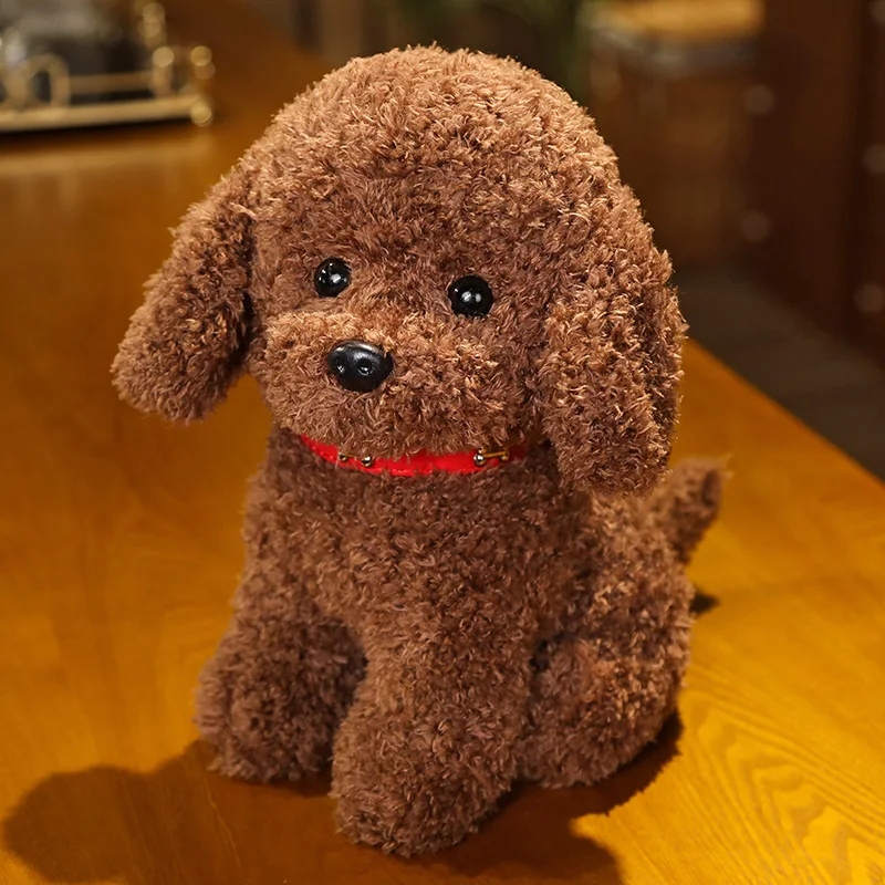 (estilo 3, 28 Cm) Lindo Cachorrinho De Pelúcia De Pelo Encaracolado, Presente De Aniversário Para Crianças