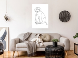 Quadro ARTGEIST Best Friends (1 Part) Vertical (40x60)